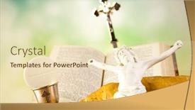  Presentation with christian holy communion - Amazing slides having christian-holy-communion backdrop and a lemonade colored foreground