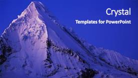  Presentation with america - Cool new PPT theme with christian joy world - artesonraju peak 6025m in cordilera backdrop and a  colored foreground