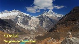  Presentation with america - Presentation theme enhanced with christian joy world - artesonraju valley in cordilera blanca background and a  colored foreground