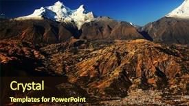  Presentation with main air routes in south america - PPT layouts enhanced with christian joy world - huandoy peaks 6395m and yungay background and a  colored foreground