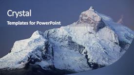  Presentation with america - Beautiful PPT theme featuring christian joy world - huandoy peaks 6395m in cordilera backdrop and a  colored foreground