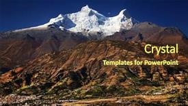  Presentation with south america world women - Colorful PPT theme enhanced with christian joy world - huandoy peaks 6395m in cordilera backdrop and a  colored foreground