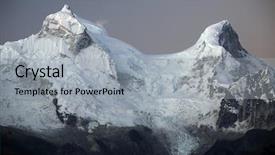  Presentation with music south america - Audience pleasing slide deck consisting of christian joy world - huandoy peaks 6395m in cordilera backdrop and a  colored foreground