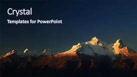  Presentation with america - Slide deck enhanced with christian joy world - huandoy peaks 6395m in cordilera background and a  colored foreground