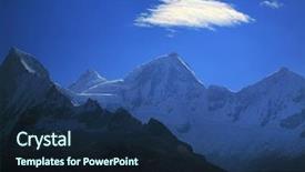  Presentation with south america world women - Cool new PPT theme with christian joy world - huandoy peaks in cordilera blanca backdrop and a  colored foreground