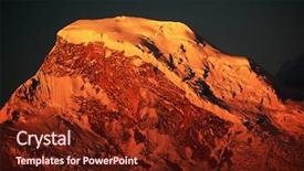  Presentation with america - Slide set featuring christian joy world - huascaran norte 6655m and huascaran background and a tawny brown colored foreground