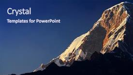  Presentation with america - Cool new PPT theme with christian joy world - huascaran norte 6655m in cordiliera backdrop and a ocean colored foreground