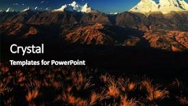  Presentation with music south america - Audience pleasing PPT theme consisting of christian joy world - huascaran peaks 6768m peru south backdrop and a  colored foreground