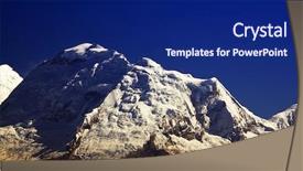  Presentation with music south america - Cool new presentation theme with christian joy world - huascaran peaks 6768m peru south backdrop and a navy blue colored foreground
