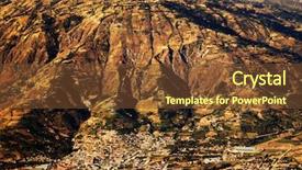  Presentation with santa - Colorful slide set enhanced with christian joy world - rio santa valley and cordiliera backdrop and a  colored foreground