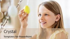  Presentation with christian love - Slides with christian love mone - easter holidays and people concept background and a  colored foreground