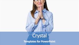  Presentation with praying hands - Colorful presentation theme enhanced with christian maturity - beautiful middle age mature business backdrop and a  colored foreground