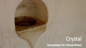  Presentation with christian mission - Theme consisting of christian missions - historical holy water font background and a  colored foreground