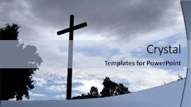  Presentation with mission - Audience pleasing PPT theme consisting of christian missions - mission san juan bautista backdrop and a light blue colored foreground