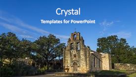  Presentation with san antonio - Slide deck enhanced with christian missions - mission san juan de capistrano background and a teal colored foreground