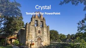  Presentation with san antonio - Amazing slide set having christian missions - mission san juan de capistrano backdrop and a teal colored foreground