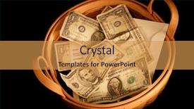  Presentation with christian - Theme with christian missions - offering basket background and a gold colored foreground