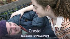  Presentation with teen girl - PPT theme enhanced with christian missions - teen girl volunteering to help background and a tawny brown colored foreground