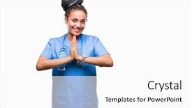  Presentation with christian african american men - Theme consisting of christian nursing - young braided hair african american background and a white colored foreground