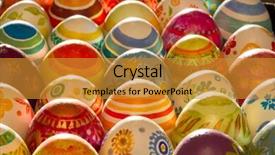  Presentation with eid mubarak illuminated arabic lantern - Cool new PPT layouts with christian rainbow - easter eggs handmade illuminated backdrop and a gold colored foreground