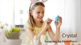  Presentation with christian easter - Audience pleasing PPT theme consisting of christian teen - easter holidays and people concept backdrop and a lemonade colored foreground