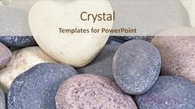  Presentation with stone - Amazing slide deck having christian valentines - heart of stone with other backdrop and a cream colored foreground