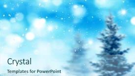  Presentation with happy new year - PPT theme consisting of christmas and happy new year background and a cool aqua colored foreground