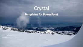  Presentation with christmas magic - Presentation enhanced with christmas and new year background background and a  colored foreground