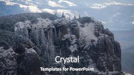  Presentation with christmas magic - Colorful PPT layouts enhanced with christmas and new year background backdrop and a tawny brown colored foreground