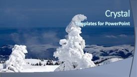  Presentation with merry christmas and new year - PPT layouts consisting of christmas and new year background background and a  colored foreground