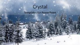  Presentation with christmas new year frame banner - PPT theme featuring christmas and new year background background and a light blue colored foreground