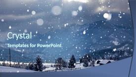  Presentation with new year - Colorful PPT layouts enhanced with christmas and new year background backdrop and a ocean colored foreground