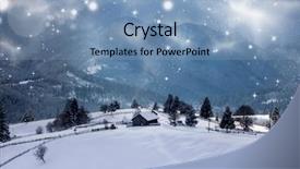  Presentation with merry christmas and new year - Slides having christmas and new year background background and a light blue colored foreground