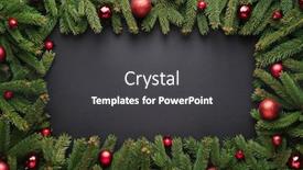  Presentation with christmas black - PPT layouts having christmas and new year background background and a dark gray colored foreground