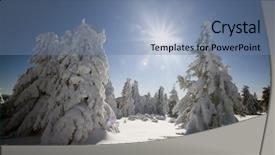  Presentation with christmas new year frame banner - Presentation theme enhanced with christmas and new year background background and a  colored foreground