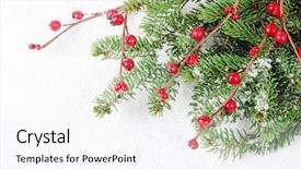  Presentation with christmas new year frame banner - Beautiful presentation featuring christmas and new year border backdrop and a  colored foreground