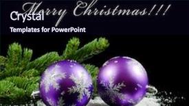  Presentation with christmas black - Colorful slide set enhanced with christmas and new year border backdrop and a wine colored foreground