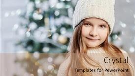  Presentation with new year - Audience pleasing slides consisting of christmas-and-new-year-concept backdrop and a coral colored foreground