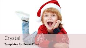  Presentation with joy - Theme having christmas-and-new-year-concept background and a lemonade colored foreground