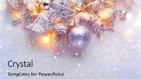  Presentation with pastel art - Beautiful theme featuring berry tinsel pastel colors vintage backdrop and a lemonade colored foreground