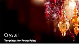  Presentation with design christmas holiday - Slide set featuring christmas-and-new-year-golden background and a black colored foreground