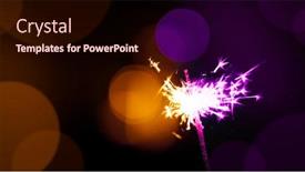  Presentation with christmas black - Slide set featuring christmas-and-new-year-sparkler background and a wine colored foreground