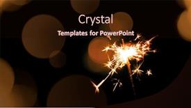  Presentation with christmas black - Presentation design consisting of christmas-and-new-year-sparkler background and a wine colored foreground