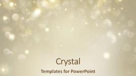  Presentation with blurred bokeh - Slides having christmas background golden holiday abstract background and a lemonade colored foreground