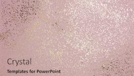  Presentation with pink gold - Colorful presentation theme enhanced with christmas-background-pink-holiday-abstractd backdrop and a soft green colored foreground