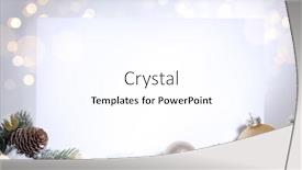  Presentation with blank - PPT theme having christmas background with blank paper background and a white colored foreground