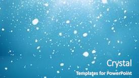  Presentation with blurred bokeh - Colorful slides enhanced with christmas background with snow and blurred bokeh winter christmas sky with falling snow backdrop and a teal colored foreground