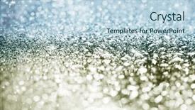  Presentation with sparkling lights - Presentation theme enhanced with christmas background with sparkling lights background and a sky blue colored foreground