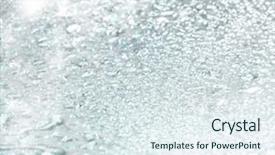  Presentation with sparkling lights - Presentation with christmas background with sparkling lights background and a sky blue colored foreground