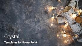  Presentation with christmas tree - Cool new slide set with christmas-background-with-wood-tree backdrop and a dark gray colored foreground